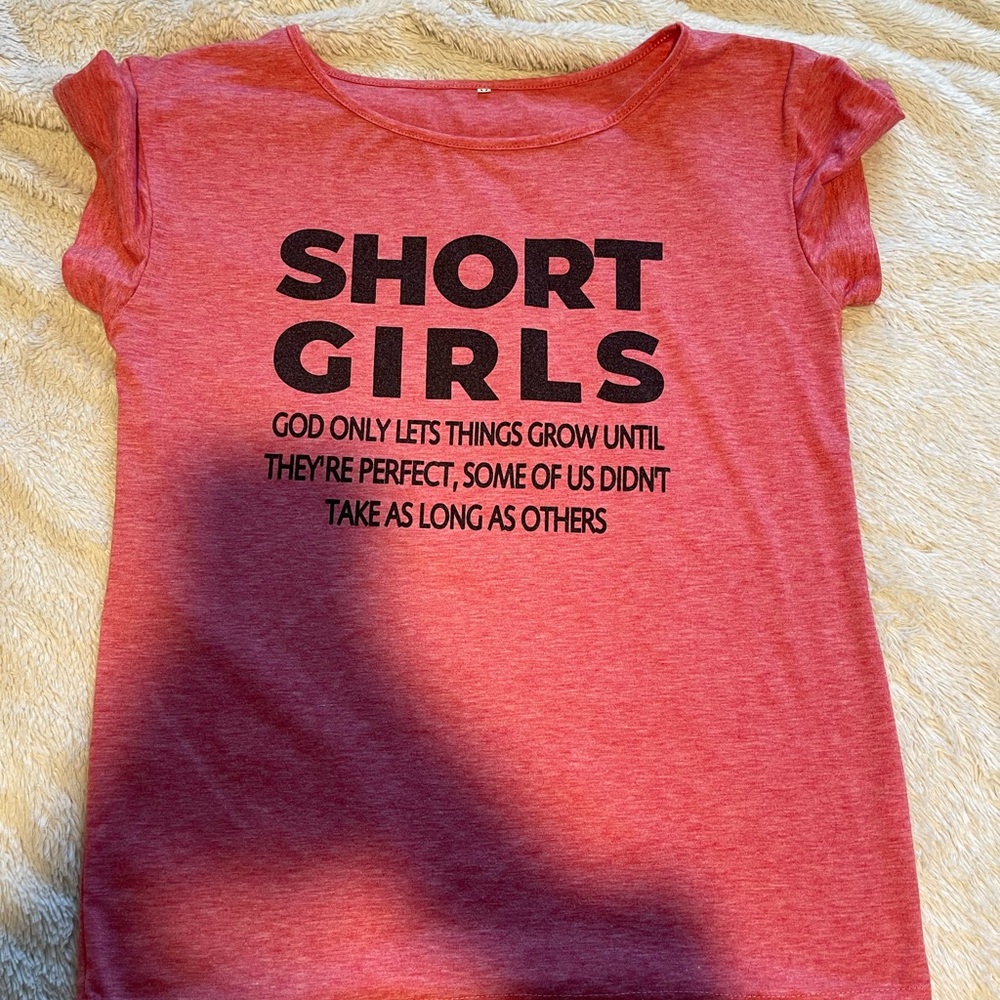 Funny Short Girl Tee